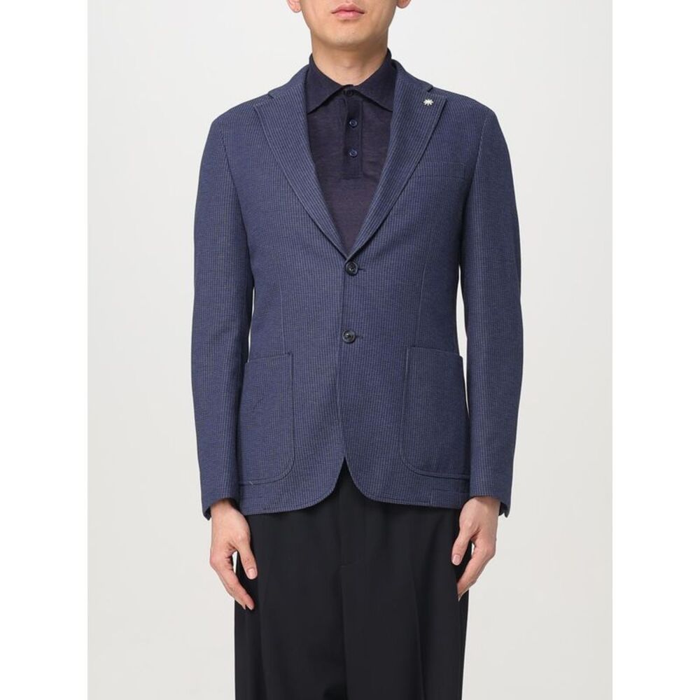 Manuel Ritz Jacket Men Blue